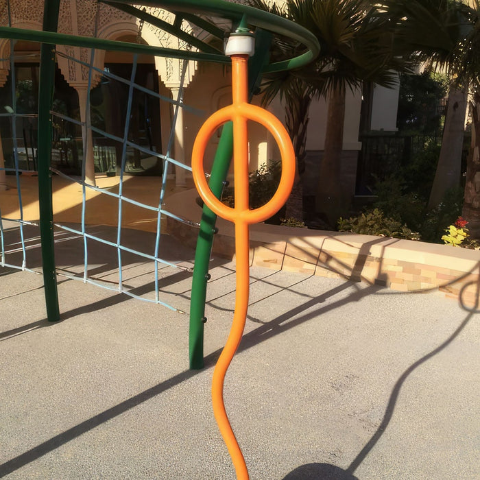 Gewerbefabrik Klettergeruest Nina Outdoor Spielgeraet Kletterturm 3 Jahre Stahl Schule