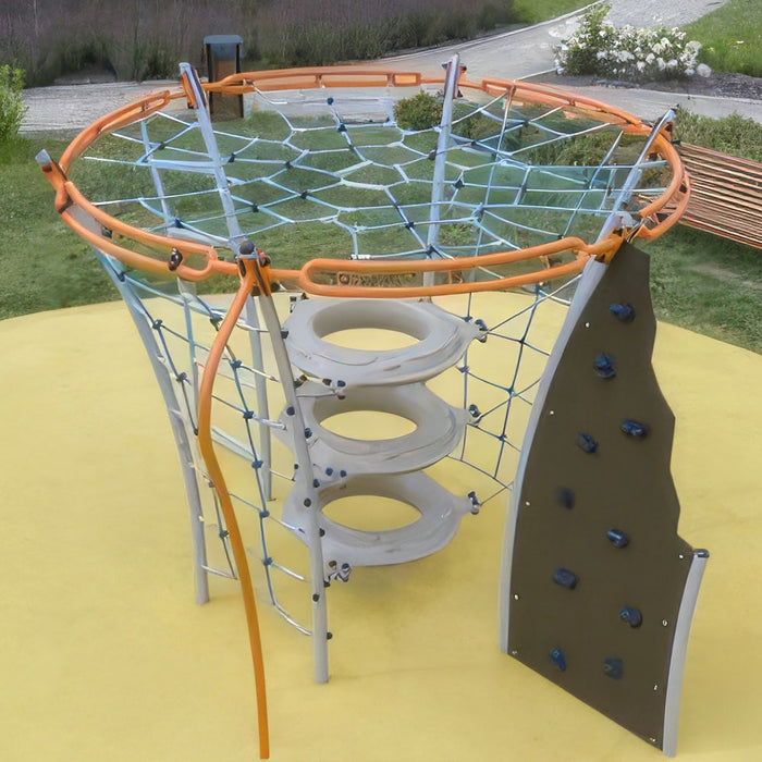 Gewerbefabrik Klettergeruest Orin Outdoor Spielgeraet Kletterturm 3 Jahre Stahl Kindergarten