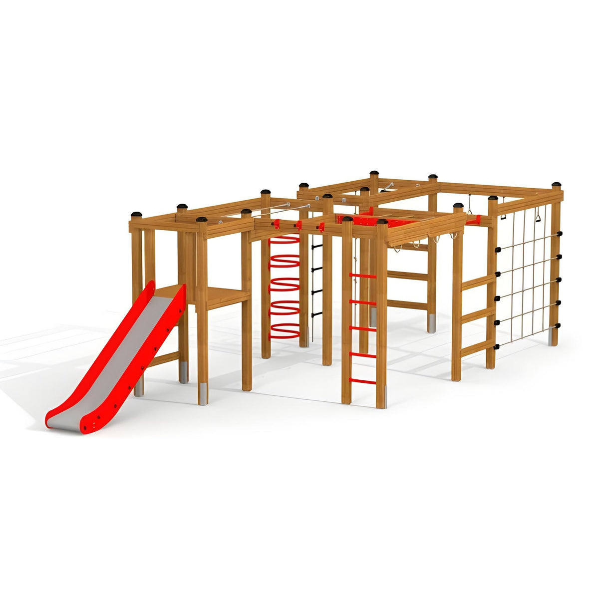 Gewerbefabrik Klettergeruest Valentin Outdoor Spielgeraet Kletterturm 3 Jahre Holz Spielplatz