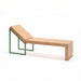 Gewerbefabrik Liegebank Herrenberg Outdoor Liege Liegebank Holz Grün RAL 6018