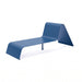 Gewerbefabrik Liegebank Murrhardt Outdoor Liege Liegebank Stahl Blau RAL 5005