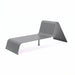 Gewerbefabrik Liegebank Murrhardt Outdoor Liege Liegebank Stahl Grau RAL 7011