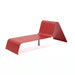 Gewerbefabrik Liegebank Murrhardt Outdoor Liege Liegebank Stahl Rot RAL 3001
