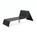 Gewerbefabrik Liegebank Murrhardt Outdoor Liege Liegebank Stahl Schwarz RAL 9017