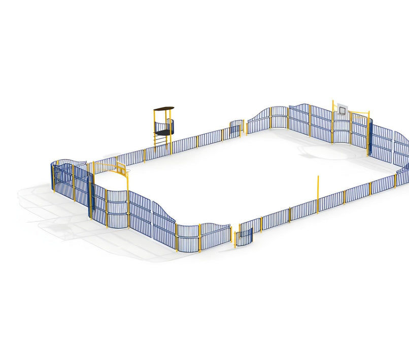 Gewerbefabrik Multisport Anlage Adele Outdoor Sport Arena Stahl Training