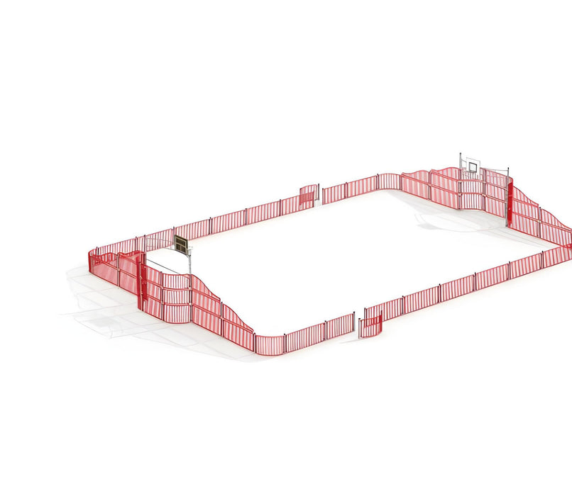 Gewerbefabrik Multisport Anlage Agnes Outdoor Sport Arena Stahl Training