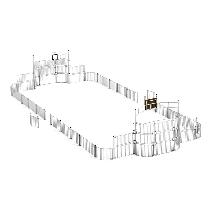 Gewerbefabrik Multisport Anlage Iver Outdoor Sport Arena Stahl Training