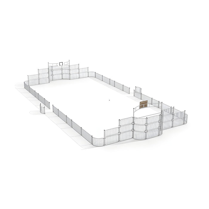 Gewerbefabrik Multisport Anlage Linnea Outdoor Sport Arena Stahl Training
