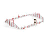 Gewerbefabrik Multisport Anlage Stina Outdoor Sport Arena Stahl Training