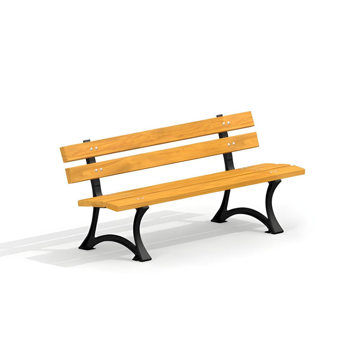Gewerbefabrik Parkbank Altdorf Outdoor Bank Gartenbank Holz Sitzbank