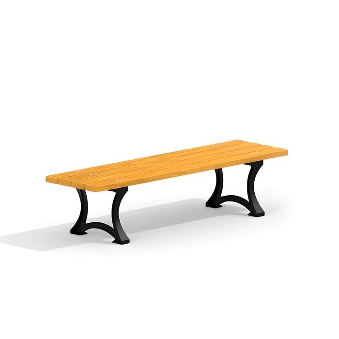 Gewerbefabrik Parkbank Altena Outdoor Bank Gartenbank Holz Sitzbank