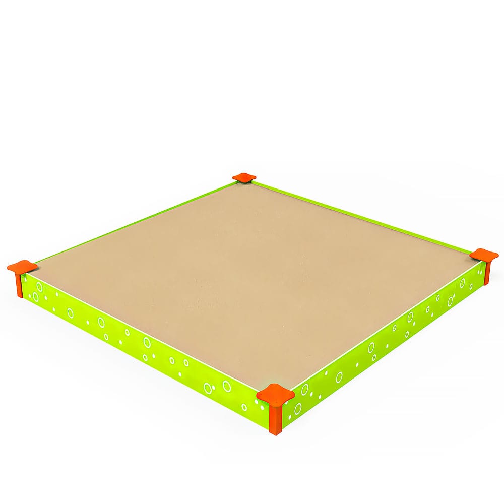 Gewerbefabrik Sandkasten Tamara Outdoor Spielgeraet Sandkiste 1 Jahre U3 HDPE Schule