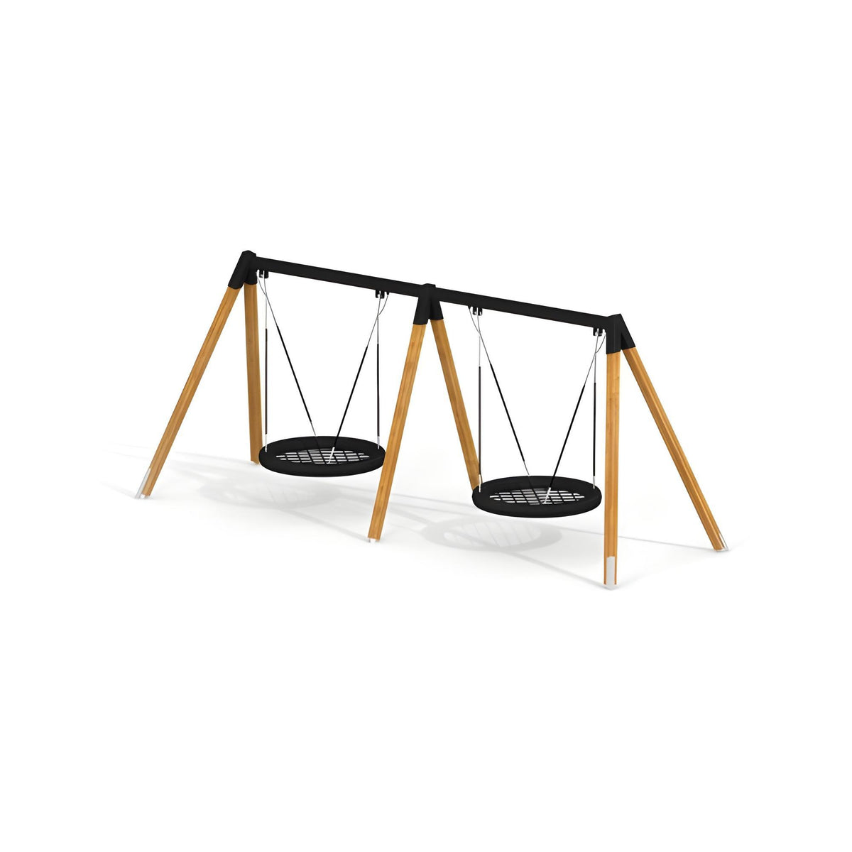 Gewerbefabrik Schaukel Gideon Outdoor Spielgeraet Nestschaukel Kinderschaukel 2 Jahre U3 Holz Spielplatz