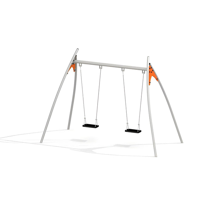 Gewerbefabrik Schaukel Polina Outdoor Spielgeraet Doppelschaukel Kinderschaukel 3 Jahre Stahl Spielplatz