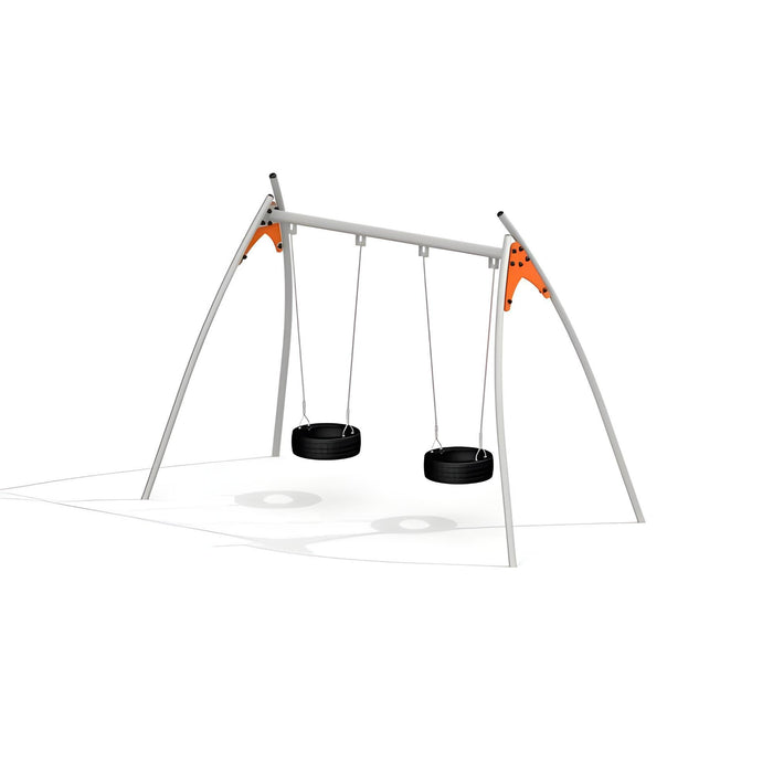Gewerbefabrik Schaukel Tino Outdoor Spielgeraet Doppelschaukel Kinderschaukel 3 Jahre Stahl Spielplatz