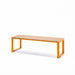 Gewerbefabrik Sitzbank Arnsdorf Outdoor Bank Parkbank Holz Gelb RAL 1028