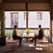 Gewerbefabrik Sitzbank Arnsfeld Outdoor Bank Parkbank Holz Gelb RAL 1028 Park