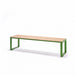 Gewerbefabrik Sitzbank Arnsfeld Outdoor Bank Parkbank Holz Grün RAL 6018