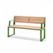 Gewerbefabrik Sitzbank Arnstein Outdoor Bank Parkbank Holz Grün RAL 6018