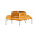 Gewerbefabrik Sitzbank Aub Outdoor Bank Parkbank Holz Sitzbank