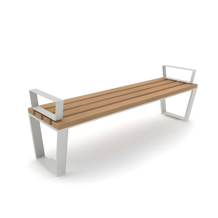 Gewerbefabrik Sitzbank Beuren Outdoor Bank Parkbank Stahl Sitzbank