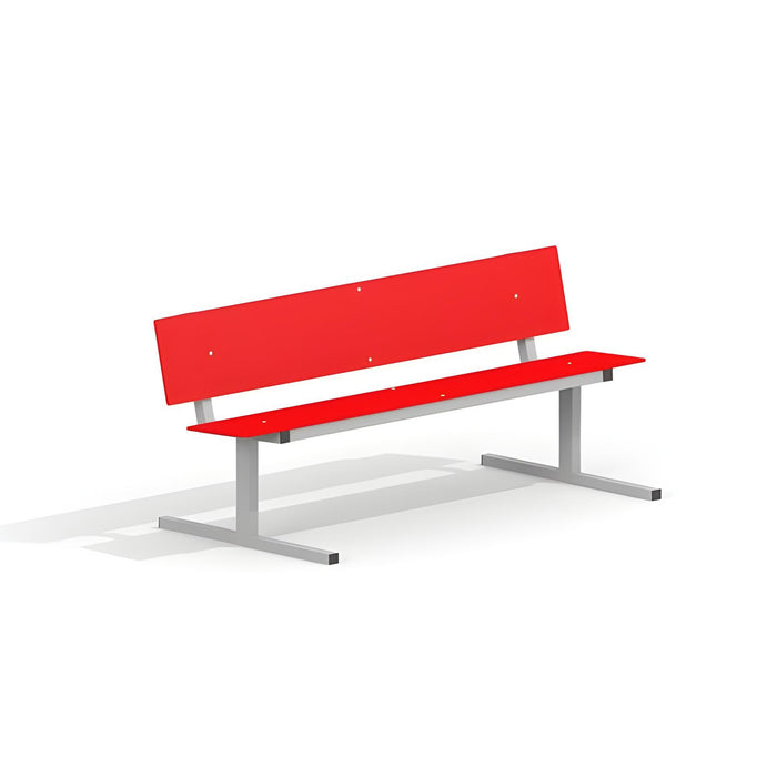 Gewerbefabrik Sitzbank Britz Outdoor Bank Parkbank HPL Sitzbank