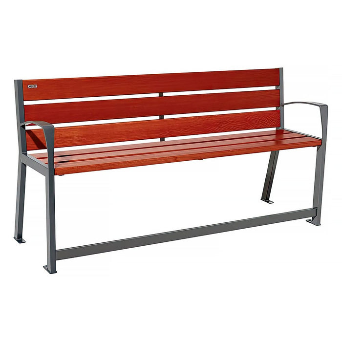 Gewerbefabrik Sitzbank Dettum Outdoor Bank Parkbank Holz Schule