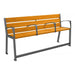 Gewerbefabrik Sitzbank Dettum Outdoor Bank Parkbank Holz Sitzbank