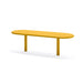 Gewerbefabrik Sitzbank Eich Outdoor Bank Parkbank Stahl Gelb RAL 1028