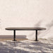 Gewerbefabrik Sitzbank Eich Outdoor Bank Parkbank Stahl Schwarz RAL 9017 Park
