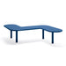 Gewerbefabrik Sitzbank Eichenzell Outdoor Bank Parkbank Stahl Blau RAL 5005