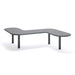 Gewerbefabrik Sitzbank Eichenzell Outdoor Bank Parkbank Stahl Grau RAL 7011