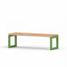 Gewerbefabrik Sitzbank Eppstein Outdoor Bank Parkbank Holz Grün RAL 6018