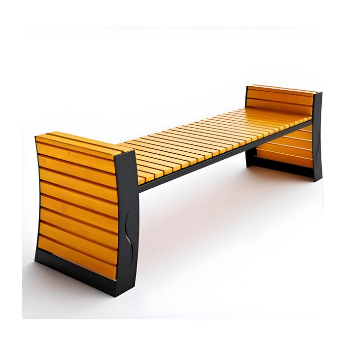 Gewerbefabrik Sitzbank Erfde Outdoor Bank Parkbank Stahl Sitzbank