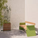 Gewerbefabrik Sitzbank Erligheim Outdoor Bank Parkbank Holz Grün RAL 6018 Park