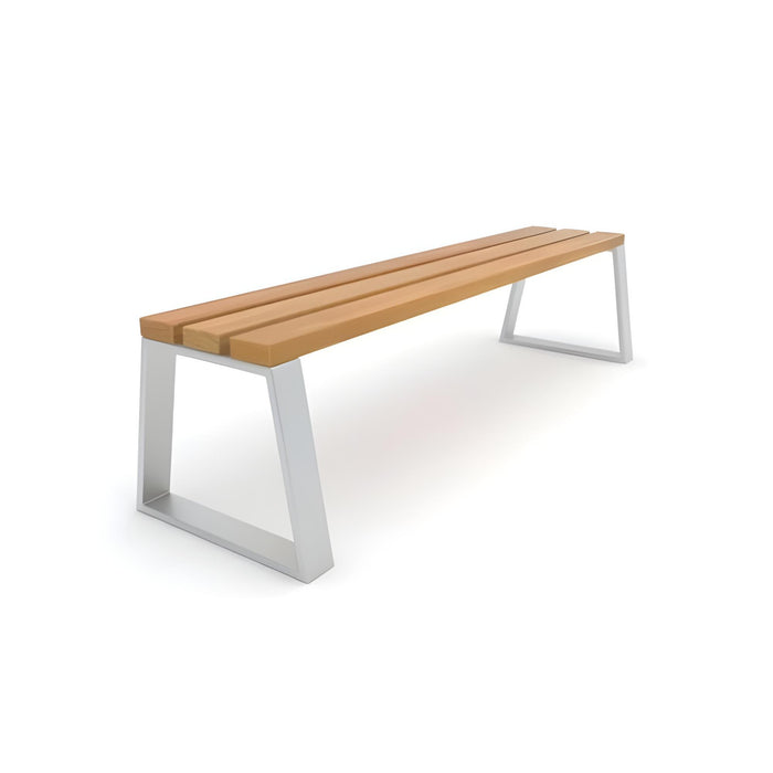 Gewerbefabrik Sitzbank Eutin Outdoor Bank Parkbank Stahl Sitzbank
