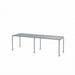Gewerbefabrik Sitzbank Gangelt Outdoor Bank Parkbank Stahl Grau RAL 7011