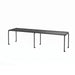 Gewerbefabrik Sitzbank Gangkofen Outdoor Bank Parkbank Stahl Schwarz RAL 9017
