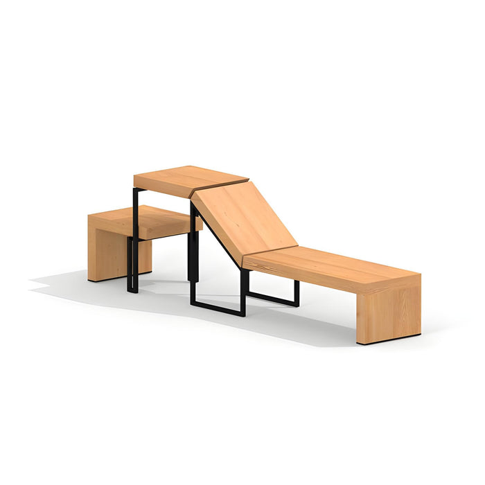 Gewerbefabrik Sitzbank Gmund Outdoor Bank Parkbank Holz Sitzbank