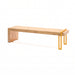 Gewerbefabrik Sitzbank Herrieden Outdoor Bank Parkbank Holz Gelb RAL 1028