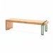 Gewerbefabrik Sitzbank Herrieden Outdoor Bank Parkbank Holz Grün RAL 6018