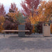 Gewerbefabrik Sitzbank Illesheim Outdoor Bank Parkbank Holz Grau RAL 7011 Stadt