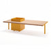 Gewerbefabrik Sitzbank Illingen Outdoor Bank Parkbank Holz Gelb RAL 1028