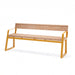 Gewerbefabrik Sitzbank Kirtorf Outdoor Bank Parkbank Holz Gelb RAL 1028