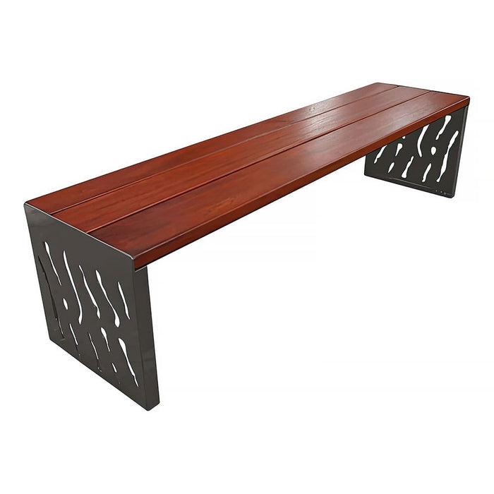 Gewerbefabrik Sitzbank Kronau Outdoor Bank Parkbank Holz Schule