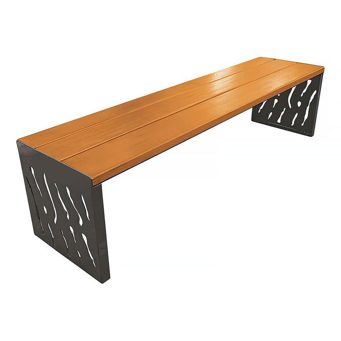 Gewerbefabrik Sitzbank Kronau Outdoor Bank Parkbank Holz Sitzbank