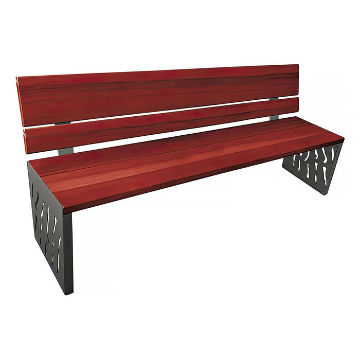 Gewerbefabrik Sitzbank Kronberg Outdoor Bank Parkbank Holz Schule