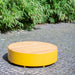 Gewerbefabrik Sitzbank Langenburg Outdoor Bank Parkbank Holz Gelb RAL 1028 Park