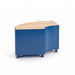 Gewerbefabrik Sitzbank Langenzenn Outdoor Bank Parkbank Holz Blau RAL 5005