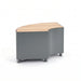 Gewerbefabrik Sitzbank Langenzenn Outdoor Bank Parkbank Holz Grau RAL 7011